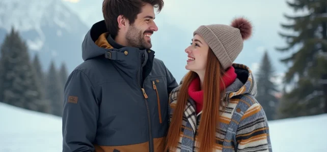 Le couple inattendu : le moniteur de ski Léo Eichen et Shana fascinent la toile